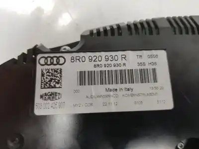 Peça sobressalente para automóvel em segunda mão quadrante por audi q5 3.0 v6 24v tdi referências oem iam 8r0920930r  8r0920930r