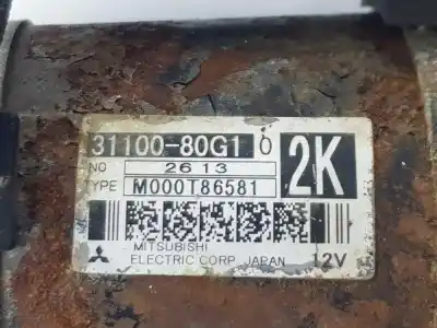Автозапчастина б/у двигун запускається для suzuki jimny sn (fj) 1.3 16v cat 82 cv / 60 kw посилання на oem iam 3110080g10  3110080g10