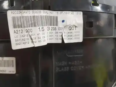 Автозапчасти б/у приборная доска за clase c clase e lim. 2.1 cdi ссылки oem iam a2129001508  a2129001508
