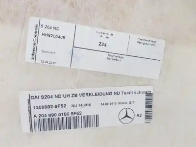 Автозапчастина б/у інтер'єрний дах для clase c clase c familiar 2.1 cdi посилання на oem iam a2046900150  a2046900150
