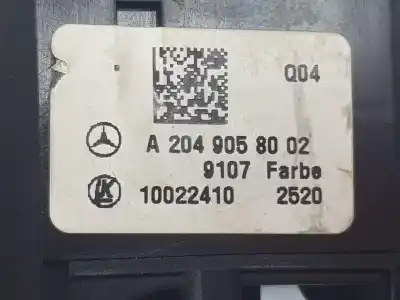 Автозапчастина б/у управління світлом для clase c clase c familiar 2.1 cdi посилання на oem iam a2049058002  a2049058002