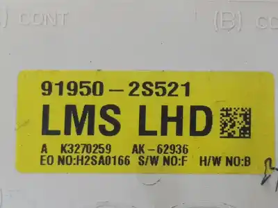 Second-hand car spare part fuse box unit for hyundai ix35 2.0 crdi cat oem iam references 919502s521  919502s521