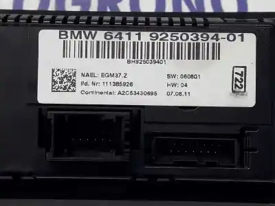Second-hand car spare part climate control for bmw 3 (e90) 318 d oem iam references 64119250394  a2c53430695