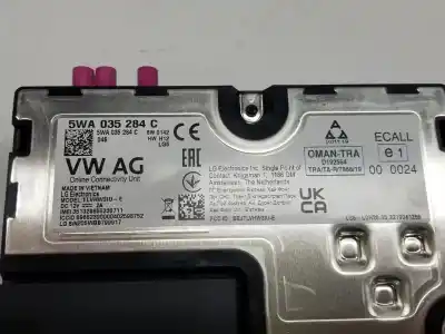 Second-hand car spare part electronic module for cupra formentor 2.0 tsi oem iam references 5wa035284c  5wa035284c