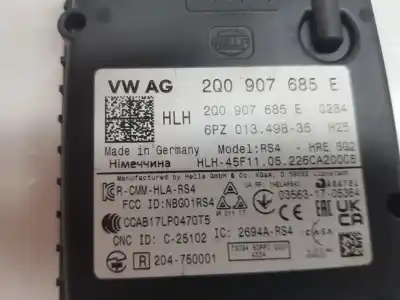 Second-hand car spare part electronic module for cupra formentor 2.0 tsi oem iam references 2q0907685e  2q0907685e