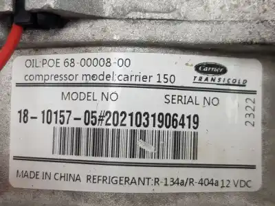 Second-hand car spare part air conditioning compressor for mercedes-benz sprinter iii plataforma rwd / awd 2.1 cdi oem iam references 181015705 680000800 compresor de frigo 