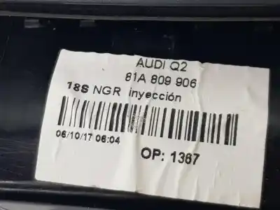 Автозапчастина б/у зовнішній пливний колпак для audi q2 (gab, gag) 1.6 tdi посилання на oem iam 81a809907  81a809906