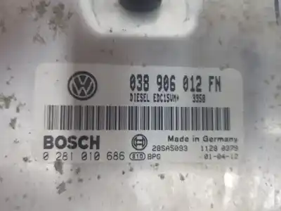 Second-hand car spare part ecu engine control for seat leon (1m1) stella oem iam references 038906012fn  038906012fn