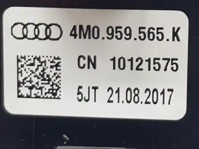 Автозапчасти б/у управление зеркалом за audi q2 (gab, gag) 1.6 tdi ссылки oem iam 4m0959565k