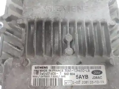 Автозапчасти б/у блок управления двигателем за ford fusion (ju_) 1.4 tdci ссылки oem iam 3s6112a650lb  3s6112a650lb