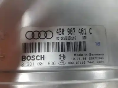 Автозапчастина б/у ебу контролер двигуна для audi a6 c5 avant (4b5) 2.5 tdi посилання на oem iam 4b0907401c