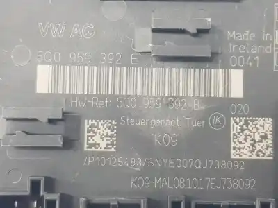 Автозапчастина б/у електронний модуль для audi q2 (gab, gag) 1.6 tdi посилання на oem iam 5q0959392e  5q0959392e