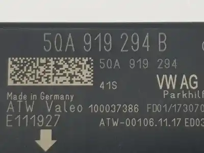 Автозапчастина б/у електронний модуль для audi q2 (gab, gag) 1.6 tdi посилання на oem iam 5qa919294b  5qa919294b