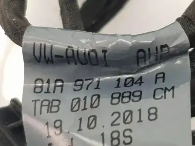 Автозапчасти б/у парковочный датчик за audi q2 (gab, gag) 1.6 tdi ссылки oem iam 81a971104a  81a971104a