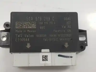 Автозапчастина б/у електронний модуль для volkswagen tiguan (ad1, ax1) 2.0 tdi посилання на oem iam 5qa919298c  5qa919298c