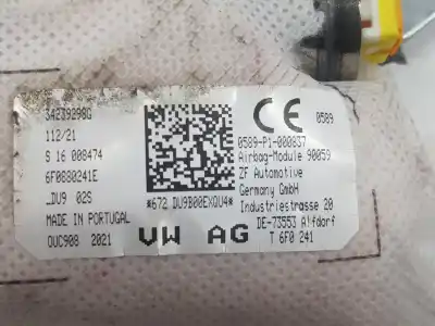 Автозапчасти б/у передняя левая боковая подушка безопасности за seat ibiza 1.0 tsi ссылки oem iam 6f0880241e  6f0880241e