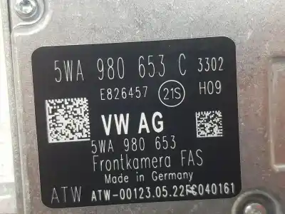 Pezzo di ricambio per auto di seconda mano telecamera per cupra leon (kl1, ku1, kug) 1.5 tsi riferimenti oem iam 5wa980653c  5wa980653c