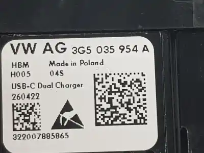 Gebrauchtes Autoersatzteil elektronisches modul zum cupra leon (kl1, ku1, kug) 1.5 tsi oem-iam-referenzen 3g5035954a  3g5035954a