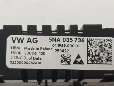 Gebrauchtes Autoersatzteil elektronisches modul zum cupra leon (kl1, ku1, kug) 1.5 tsi oem-iam-referenzen 5na035736  5na035736
