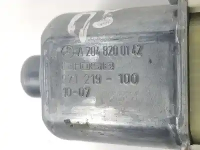 Second-hand car spare part left front window motor for clase c clase e lim. 2.1 cdi oem iam references a2048200142  a2048200142