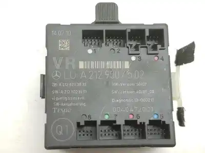 Second-hand car spare part electronic module for clase c clase e lim. 2.1 cdi oem iam references a2129004502  a2129004502