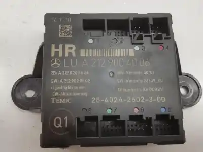 Second-hand car spare part electronic module for clase c clase e lim. 2.1 cdi oem iam references a2129004006  a2129004006