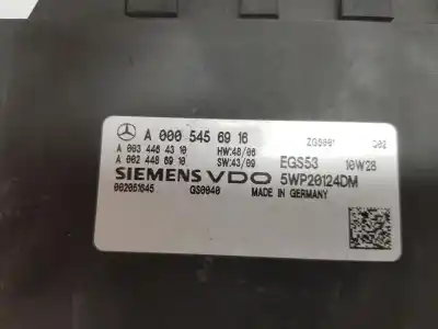 Second-hand car spare part electronic module for clase c clase e lim. 2.1 cdi oem iam references a0005456916  a0005456916