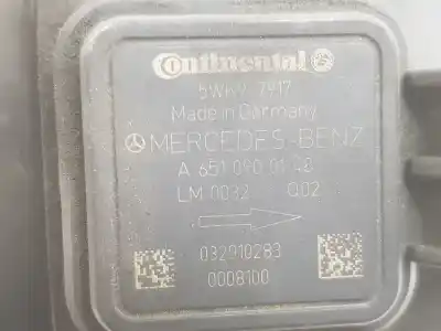 Second-hand car spare part flowmeter for clase c clase e lim. 2.1 cdi oem iam references a651090148  a651090148