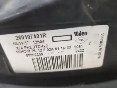 Автозапчасти б/у правая фара за renault kangoo (kc0/1_) 1.5 dci (kc07) ссылки oem iam 260105328r  260105328r Автозапчасти б/у правая фара за renault kangoo (kc0/1_) 1.5 dci (kc07) ссылки oem iam 260105328r  260105328r