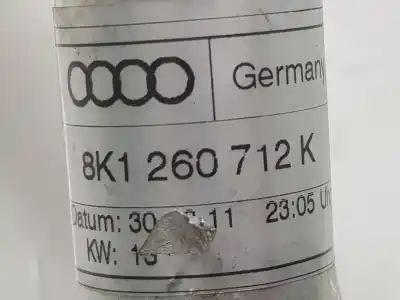 Автозапчастина б/у труби кондиціонації для audi a4 b8 avant (8k5) 2.0 tdi посилання на oem iam 8k1260712k  8k1260712k
