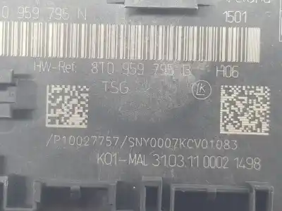 Автозапчастина б/у електронний модуль для audi a4 b8 avant (8k5) 2.0 tdi посилання на oem iam 8t0959795n  8t0959795n