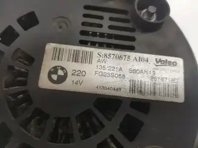 Piesă de schimb auto la mâna a doua ALTERNATOR pentru BMW SERIE 3 LIM. (F30)  Referințe OEM IAM 12318570675  8570675
