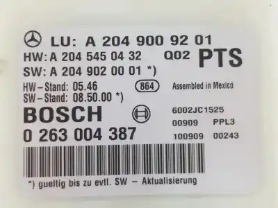 Автозапчастина б/у електронний модуль для clase c clase c familiar 2.1 cdi посилання на oem iam a2049009201