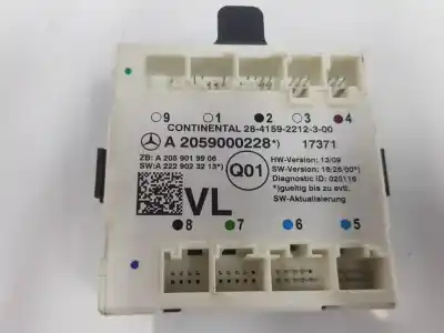 Piesă de schimb auto la mâna a doua modul electrotic pentru clase c clase c lim. 2.1 cdi referințe oem iam a2059000228  a2059000228