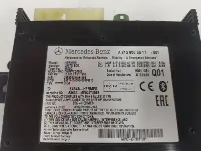 Peça sobressalente para automóvel em segunda mão módulo eletrônico por clase c clase c lim. 2.1 cdi referências oem iam a2139003617  a2139003617