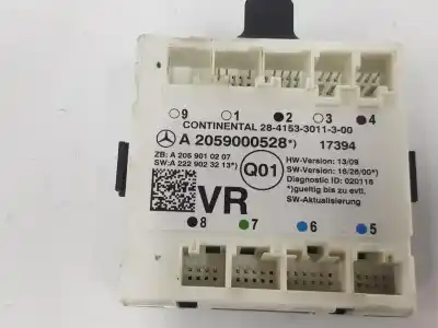 Pezzo di ricambio per auto di seconda mano modulo elettronico per clase c clase c lim. 2.1 cdi riferimenti oem iam a2059000528  a2059000528