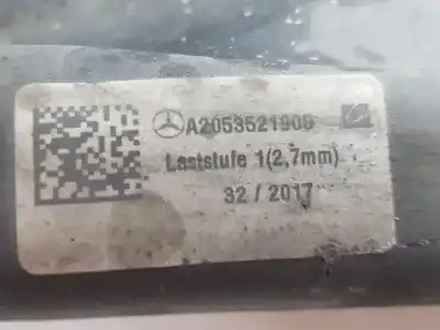 Peça sobressalente para automóvel em segunda mão braço de suspensão inferior traseiro esquerdo por clase c clase c lim. 2.1 cdi referências oem iam a2053522000  a2053522000