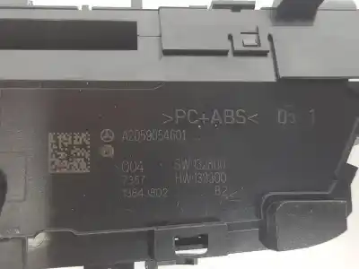 Pièce détachée automobile d'occasion commutateur multifonctions pour clase c clase c lim. 2.1 cdi références oem iam a2059054601  a2059054601