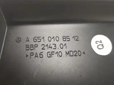 Автозапчастина б/у крішка двигуна для clase c clase c lim. 2.1 cdi посилання на oem iam a6510108512  a6510108512