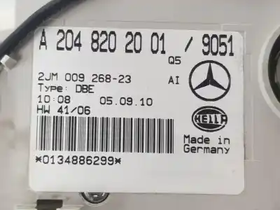 Автозапчастина б/у внутрішне світло для clase c clase c familiar 2.1 cdi посилання на oem iam a2048202001