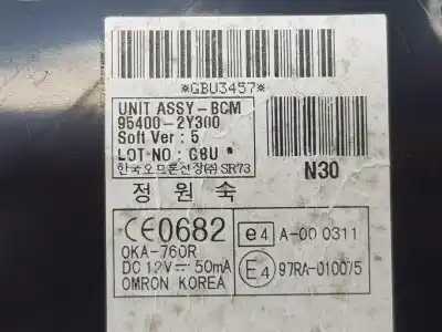 Second-hand car spare part electronic module for hyundai ix35 style awd oem iam references 954002y300  954002y300