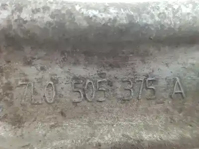 Автозапчасти б/у задняя левая стойка за porsche cayenne (9pa) s 4.5 ссылки oem iam 95533104710  95533104710