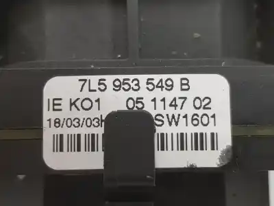 Second-hand car spare part steering wheel switch for porsche cayenne (9pa) s 4.5 oem iam references 95561324500