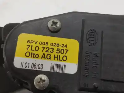 Second-hand car spare part accelerator pedal for porsche cayenne (9pa) s 4.5 oem iam references 7l0723507  7l0723507