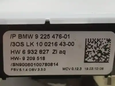 Peça sobressalente para automóvel em segunda mão luz interior por bmw 3 (e90) 318 d referências oem iam 61319225476  9225476