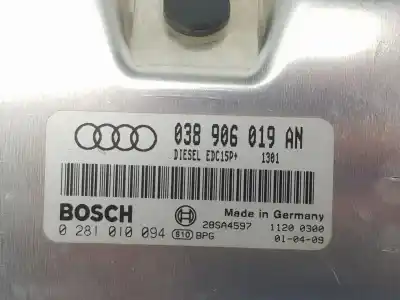 Автозапчасти б/у блок управления двигателем за audi a4 b5 avant (8d5) 1.9 tdi ссылки oem iam 038906019an  038906019an