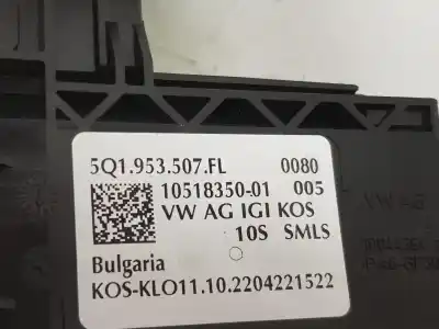 Second-hand car spare part steering wheel switch for seat ateca 1.0 tsi oem iam references 5q1953507fl  5q1953507fl
