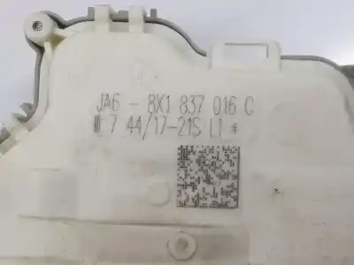 Автозапчастина б/у замок передній праві двері для audi q2 (gab, gag) 1.6 tdi посилання на oem iam 8x1837016c  8x1837016c