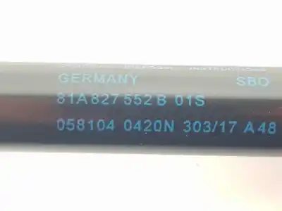 Автозапчасти б/у амортизаторы багажника/двери за audi q2 (gab, gag) 1.6 tdi ссылки oem iam 81a827552b  81a827552b