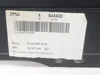 Автозапчастина б/у електричний дах для porsche cayenne (9pa) s 4.5 посилання на oem iam 7l0877041  7l0877041
